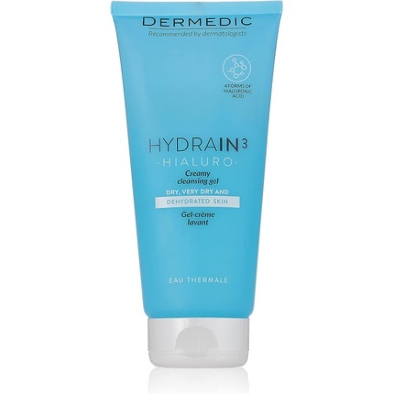 DERMEDIC HYDRAIN 3 HIALURO Creamy Face Wash 200ml