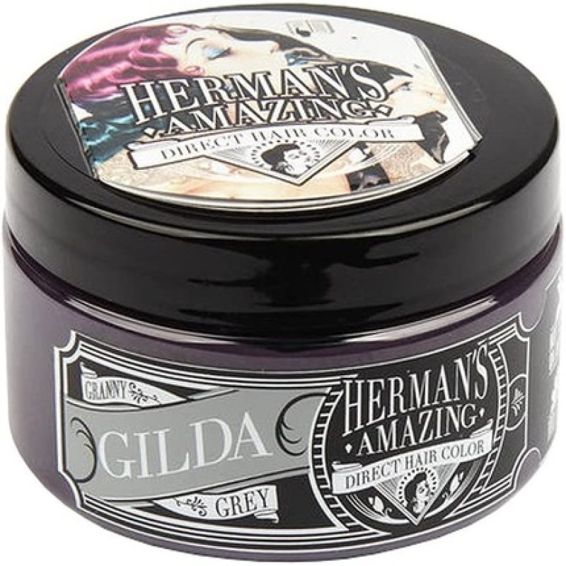 Hermans Amazing Semi-Permanent Hair Color Gilda Granny Grey