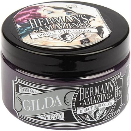 Hermans Amazing Semi-Permanent Hair Color Gilda Granny Grey
