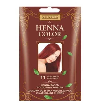 VENITA Henna Color Herbal Coloring Conditioner with Natural Henna