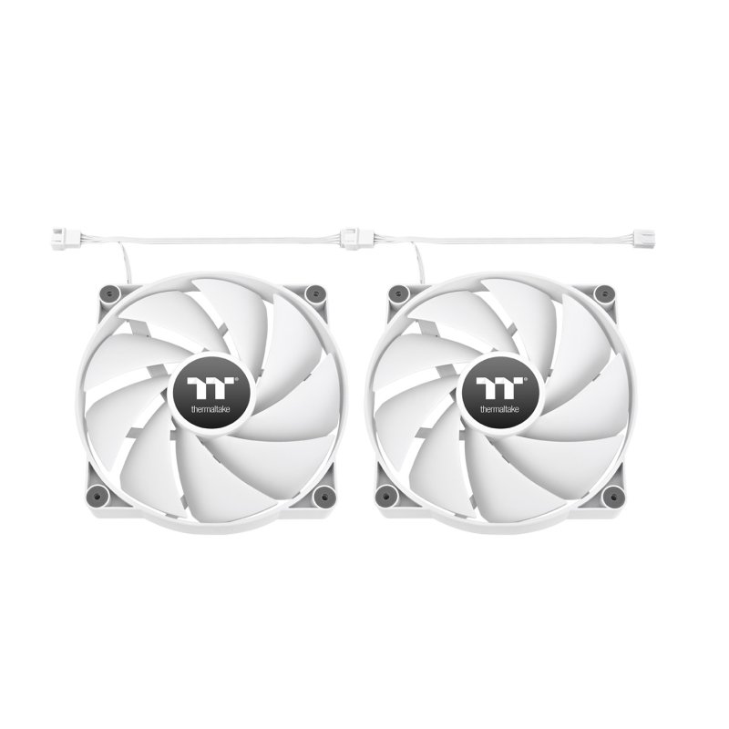 Tt CT200 PC Cooling Fan White Single Pack