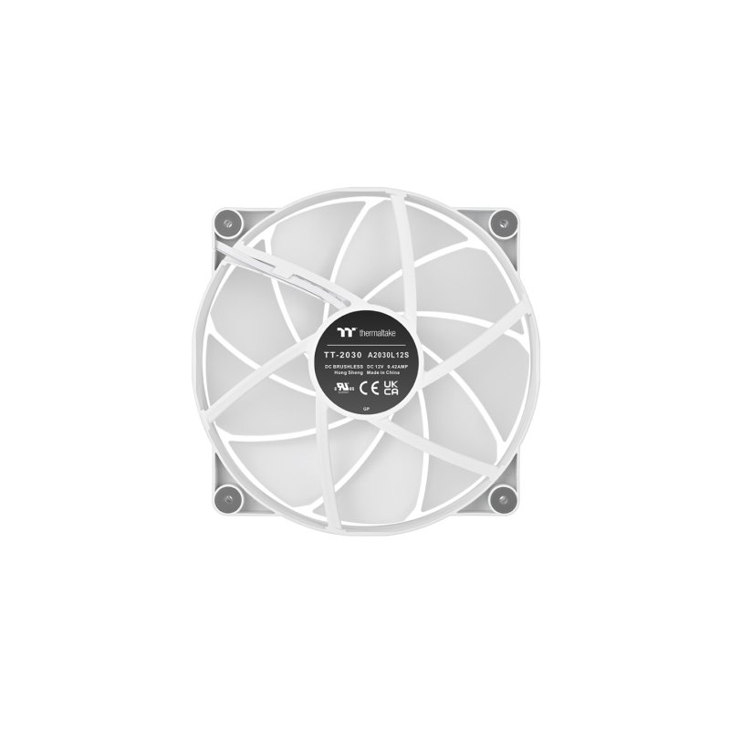 Tt CT200 ARGB Sync PC Cooling Fan White Single Pack