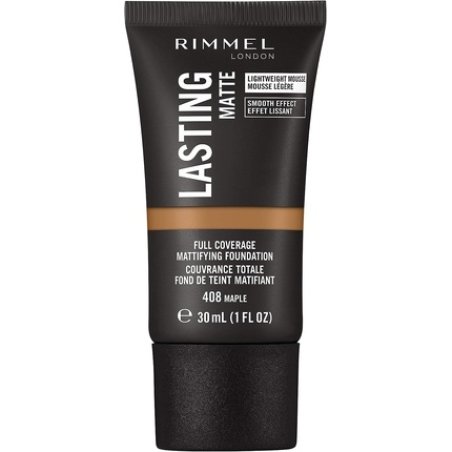 Rimmel Lasting Matte Foundation 408 Maple 30ml
