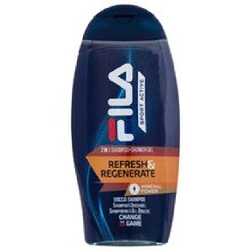 Fila Sport Active Refresh Regenerate 2-In-1 Shampoo Shower Gel