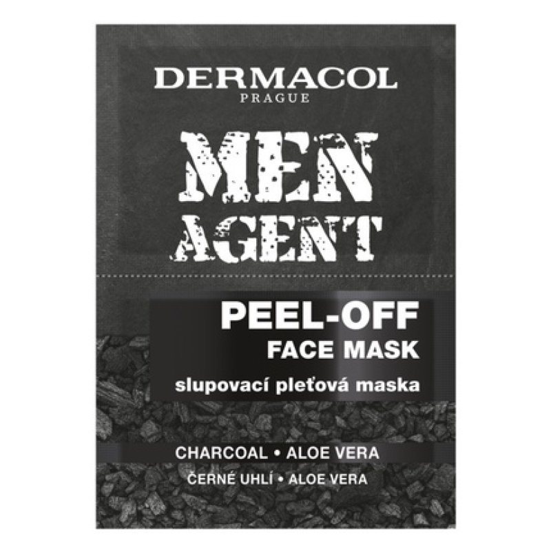 Men's Peel-Off Face Mask Agent (Peel-Off Face Mask) 2 x 7.5 ml