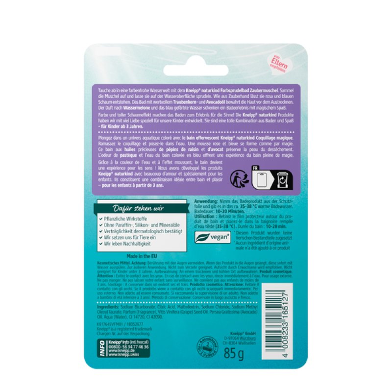 Kneipp 917645 Bain à bulles pour bébé