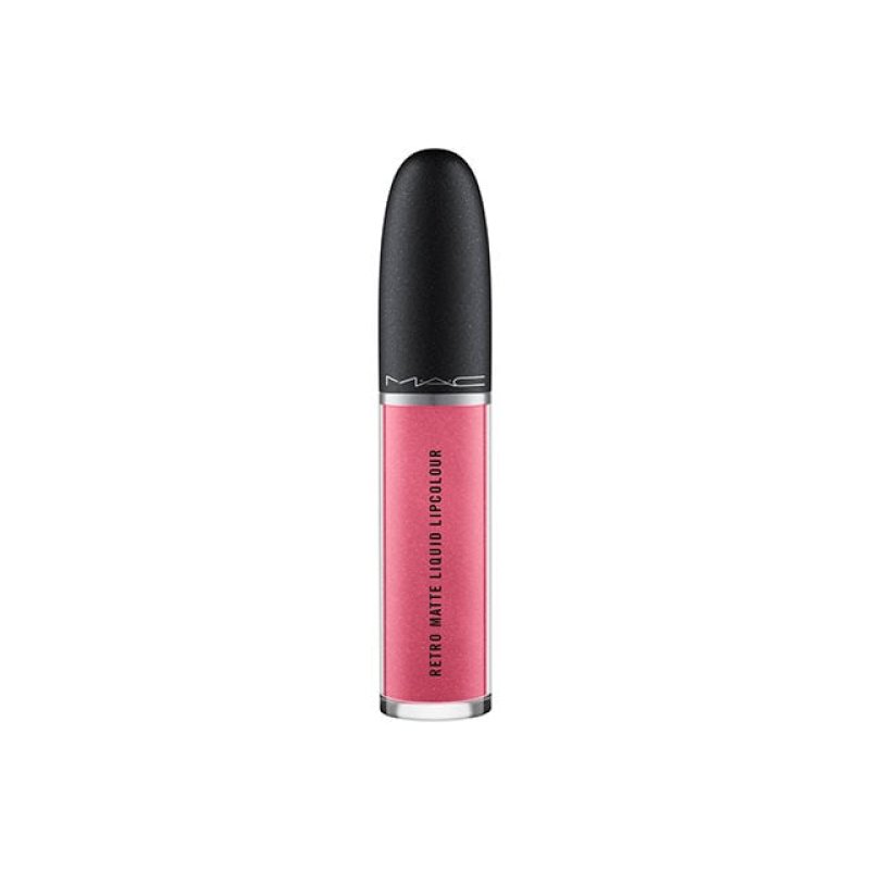 MAC Retro Matte Liquid Lipcolour Metallics Metallic Rose 5ml