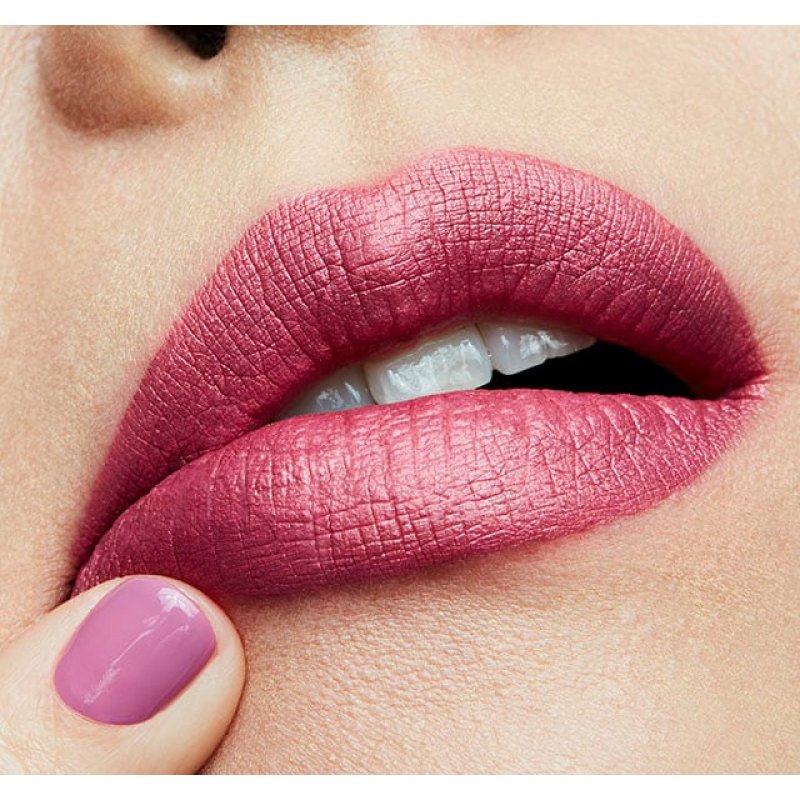 MAC Retro Matte Liquid Lipcolour Metallics Metallic Rose 5ml