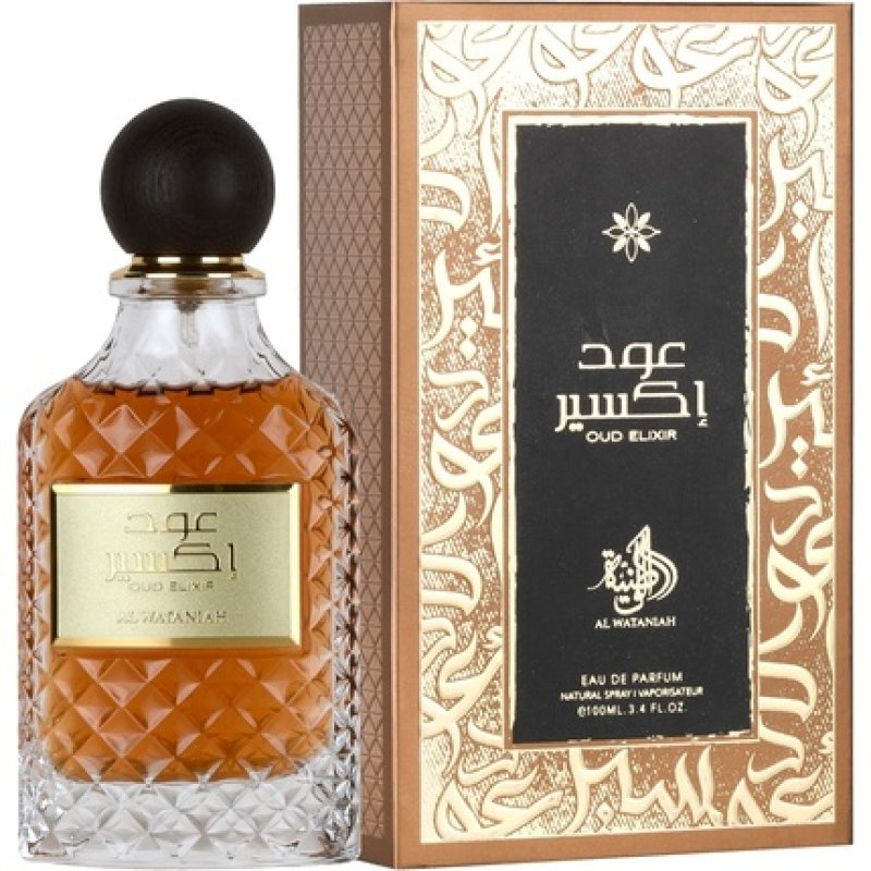 Al Wataniah Oud Elixir Luxury Unisex Perfume Eau De Parfum 100ml