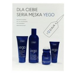 Ziaja Yego Moisturizing Set for Men 50ml 3 in 1 Shower Gel 300ml Af