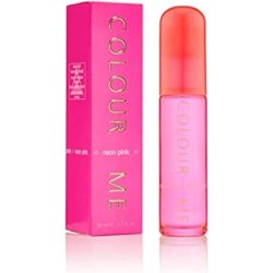 COLOUR ME Neon Pink Perfume for Women 50ml Parfum de Toilette Luxury Fragrance - Ladies Perfume Long Lasting Womens