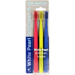 Edel White Softclean 7600 Toothbrush, 3 Pcs