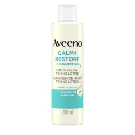 Aveeno Calm Restore Soothing Oat Toning Lotion 200ml - Fragrance-Free Toner