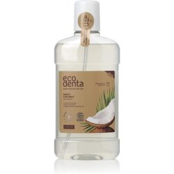 Ecodenta Fluoride Free Mouthwash Alcohol Free Certified Organic Minty Coconut Mouth Wash for Bad Breath 500ml
