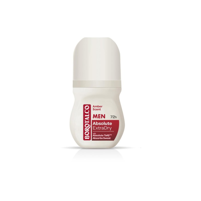 Borotalco Men Absolute Extra Dry Hommes Déodorant roll-on 50 ml 1 pièce(s)