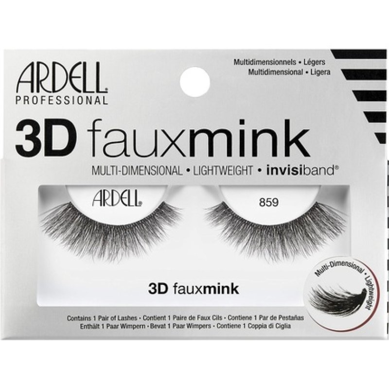 ARDELL Professional 3D Faux Mink 859 Synthetic Vegan Eyelashes