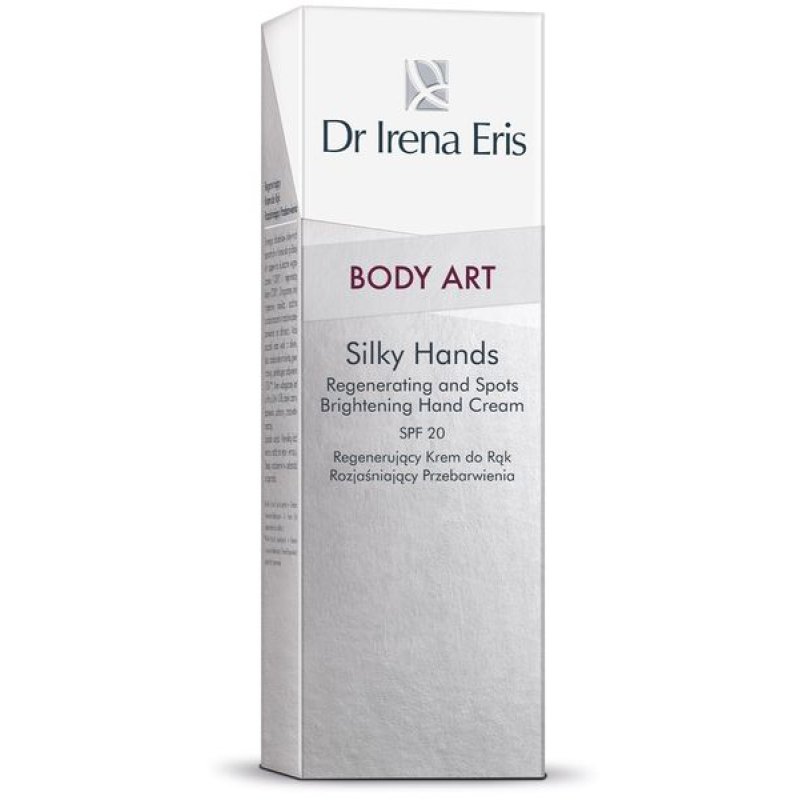Dr Irena Eris Body Art Silky Hands Regenerating Hand Cream SPF20 75ml