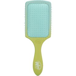 WetBrush Paddle Detangler with HeatFlex Bristles and Aquavents - Feel Good Ombre Green and Blue