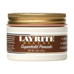 Layrite Superhold Pomade 42g Strong Hold Water Soluble Medium Shine