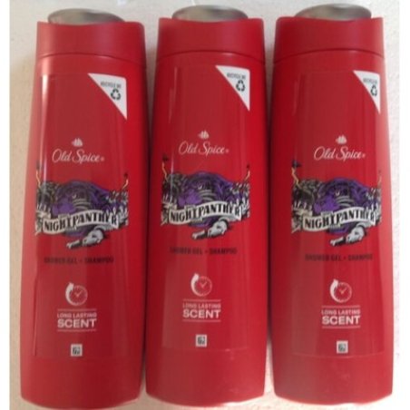 Old Spice Nightpanther Shower Gel & Shampoo 400ml