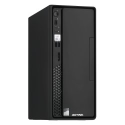 Actina 5901443334330 PC Intel Core™ i3 i3-12100 8 GB DDR4-SDRAM 512 GB SSD Windows 11 Pro Education Mini Tower Black