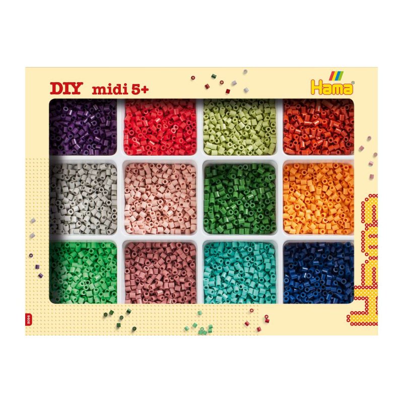 Hama - Midi Beads and Storage, New 2025 - (382096)
