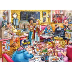 Wasgij - Destiny 27: Cafe to Latte! (1000 pieces) (1110100596)