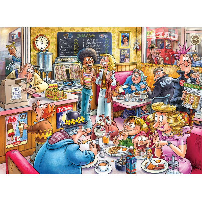 Wasgij Destiny 27 - Café to Latte! (1000 pieces)