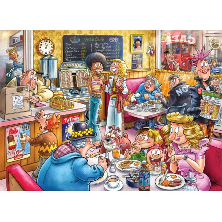 Wasgij Destiny 27 - Café to Latte! (1000 pieces)