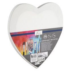Nassau - Canvas heart 29cm 100% cotton (AR1088/GE)