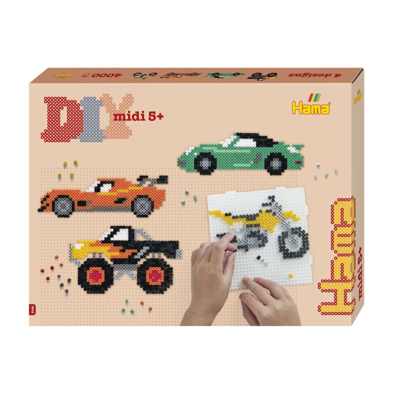 Hama - Midi Gift Box Cars - (383162)