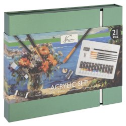 Nassau - Acrylic Art Set, 21 pcs. (AR0988/GE)