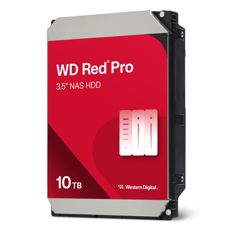 WD HD3.5" SATA3 10TB WD103KFBX / 24x7 / NAS (Di) 256MB / 7200rpm / CMR
