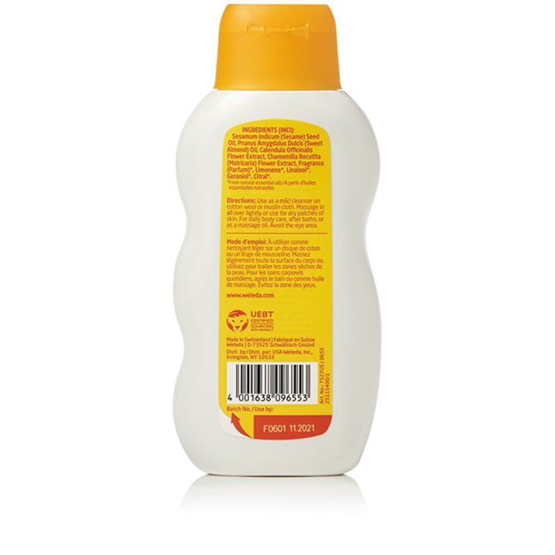 Weleda 4001638096553 huile pour le corps pour bébé 200 ml