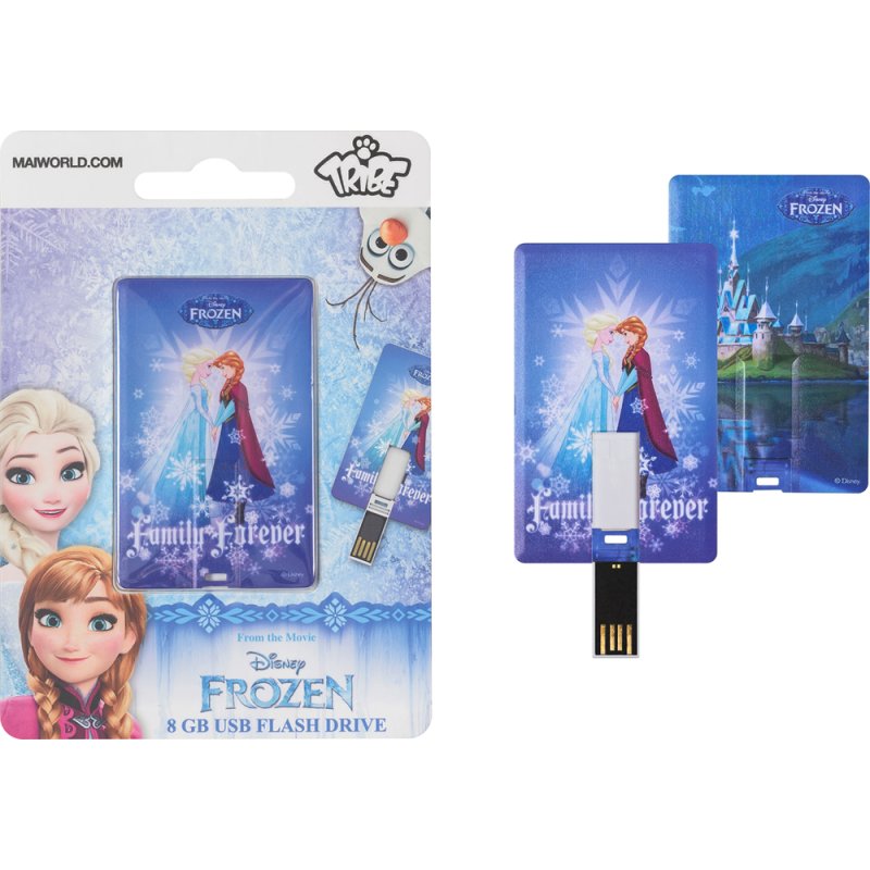 Tribe 8GB, Frozen Family Forver USB flash drive USB Type-A 2.0 Multicolour