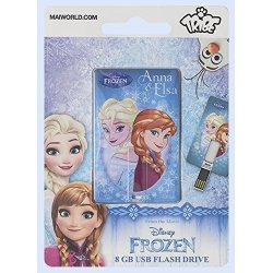 Tribe 8GB, Frozen Anna&Elsa USB flash drive USB Type-A 2.0 Multicolour