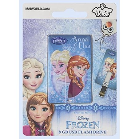 Tribe 8GB, Frozen Anna&Elsa USB flash drive USB Type-A 2.0 Multicolour