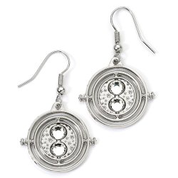 HARRY POTTER - Retourneur de Temps - Boucles d'Oreilles Argenté