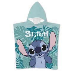 DISNEY - Stitch "Feuilles" - Poncho 55x110cm