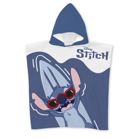 DISNEY - Stitch "Surf" - Poncho 55x110cm