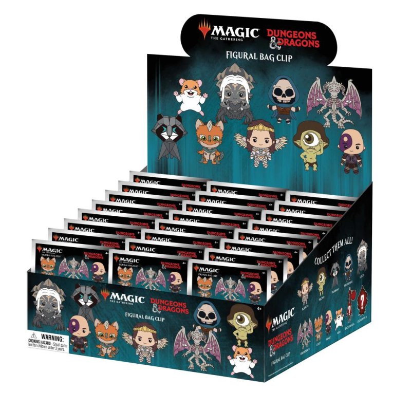 WIZARDS OF THE COAST - Series 1 - 3D Foam Bag Clip (Display 24 Pcs)