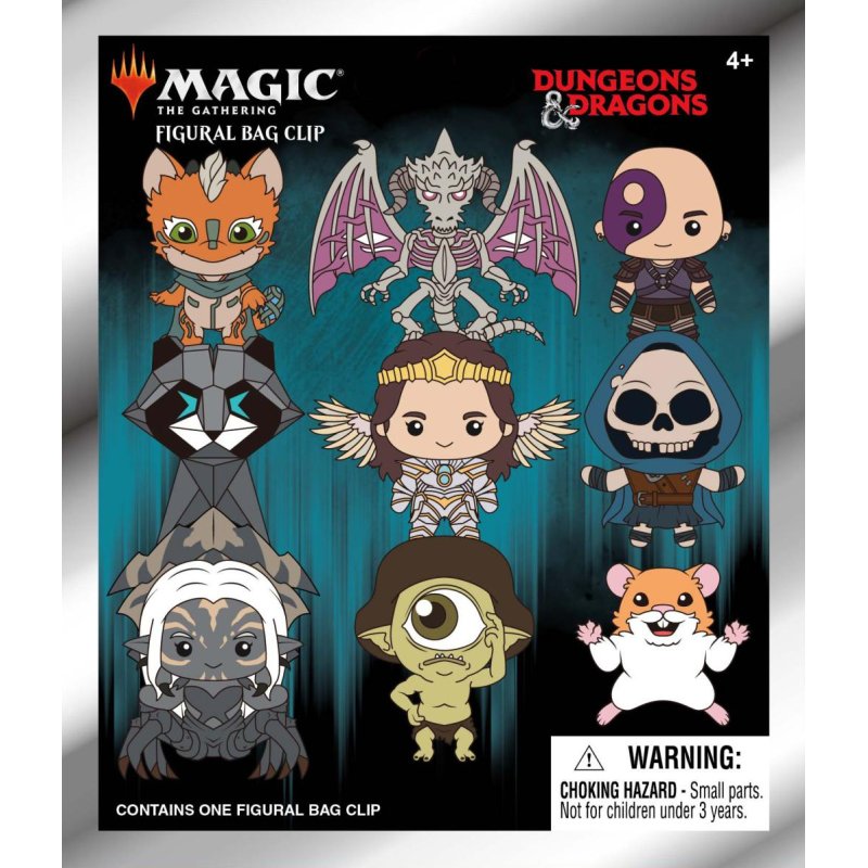 WIZARDS OF THE COAST - Series 1 - 3D Foam Bag Clip (Display 24 Pcs)
