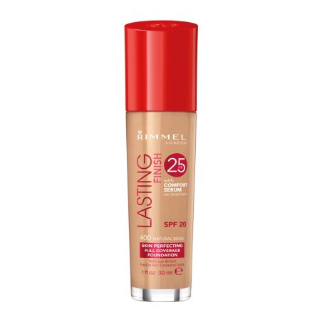 Rimmel Lasting Finish 25 Hour Foundation 400 Natural Beige 30ml