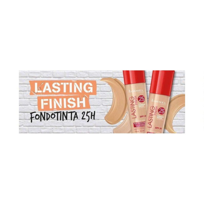 Rimmel Lasting Finish 25 Hour Foundation 400 Natural Beige 30ml