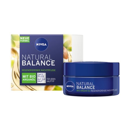 NIVEA Naturally Good Regenerating Night Cream Crème de nuit Visage 50 ml