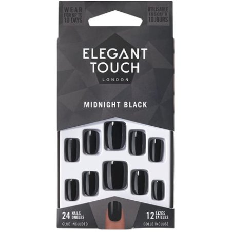 Elegant Touch Nails Midnight Black
