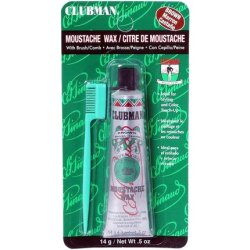 Clubman Pinaud Brown Moustache Wax 15ml