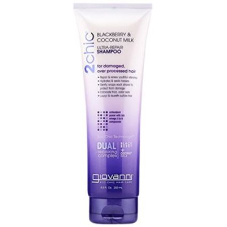 GIOVANNI 2chic Repairing Shampoo Dual Repairing Complex for Damaged Overprocessed Hair 8.5oz
