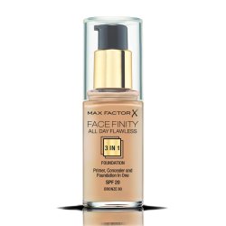 Max Factor Facefinity All Day Flawless 3 in 1, 080 Bronze, 30ml