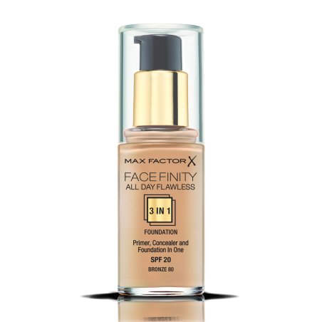 Max Factor Facefinity All Day Flawless 3 in 1, 080 Bronze, 30ml